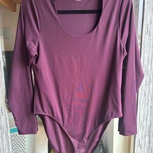 Old Navy Long Sleeve Bodysuit - Purple